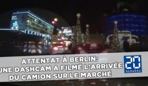Attentat de Berlin: Une caméra embarquée a capturé l'arrivée du camion