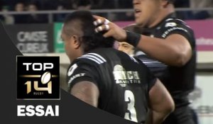 TOP 14 - Essai Albert TOETU (CAB) – Brive-Lyon – J14 – Saison 2016-2017