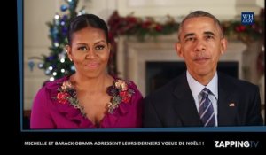 Michelle et Barack Obama adressent leurs derniers vœux de Noël, l’émouvante vidéo