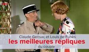 Claude Gensac et Louis de Funès: les meilleures répliques du couple