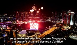 Des feux d'artifice à travers le monde pour fêter 2017