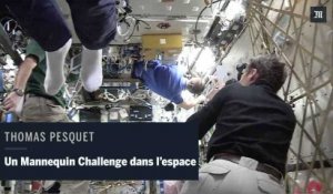 L'astronaute français Thomas Pesquet réalise un Mannequin Challenge dans l’espace