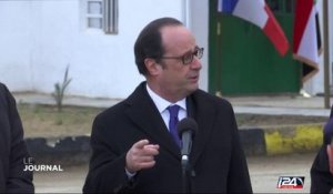 Hollande à Bagdad et Erbil pour affirmer le soutien de la France à l'Irak