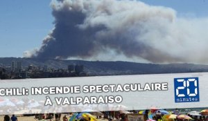 Chili: Un gigantesque incendie ravage les collines de Valparaiso