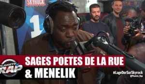 Sages Poètes de la rue et Ménélik en freestyle dans Planète Rap