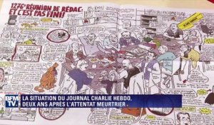 Charlie Hebdo, 2 ans après: "On est scrutés à la loupe"