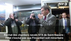 STX France: l'Etat n'exclut pas que Fincantieri soit minoritaire