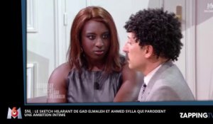 SNL : Gad Elmaleh et Ahmed Sylla ridiculisent Karine Le Marchand en parodiant Une Ambition Intime (Vidéo)