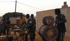 Le groupe Sitala, venu de Bobo Dioulasso, au Burkina Faso