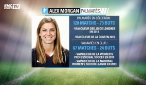 La superstar américaine Alex Morgan est enfin arrivée à Lyon