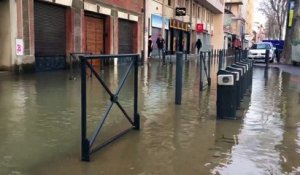 Toulouse: une partie du métro se retrouve sous l'eau après des inondations