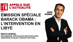 Emission Spéciale Barack Obama : L'intervention en Libye