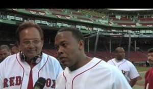 Dr Dre & LeBron James Interview - MLB Opening Day