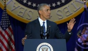 "Yes we did" : le discours d'adieu de Barack Obama résumé en moins de trois minutes