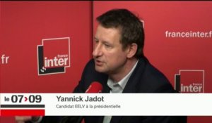 Yannick Jadot répond aux questions de Patrick Cohen