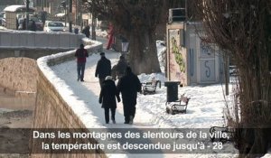 La vague de froid fait une vingtaine de morts dans les Balkans