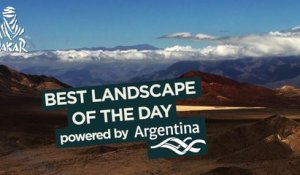 Stage 10 - Paisaje del día / Landscape of the day / Paysage du jour; powered by Argentina