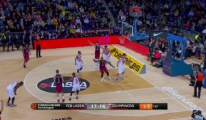 Basket - Euroligue (H) : L'Olympiakos met la pression sur le CSKA après sa victoire à Barcelone