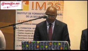 Denis Charles Kouassi , DG de la CNPS exhorte les anciens élèves à persévérer dans le travail