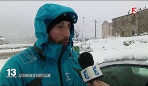 La neige s'installe en France et en Europe