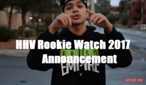 HHV Exclusive: Carlos Cureno (aka DJ Charliee) and Hip Hop Vibe present "HHV Rookie Watch 2017" spotlighting new artists to look out for
