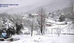 La Corse sous la neige