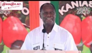 Visite d`Etat dans le Kabadougou et le Folon /Allocution du Président au meeting de Kaniasso(Audio)