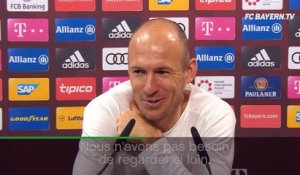 Bayern - Robben : "Heureux d'avoir prolongé"