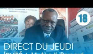 Le Direct du Jeudi / Invité : Aka Koffi Bernard, DG de la Fonction Publique