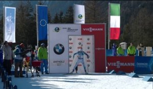 Biathlon - CdM (F) - Anterselva : Anaïs Chevalier sur le podium