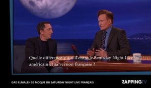 Saturday Night Live : Gad Elmaleh se moque de la version française chez Conan O’Brien