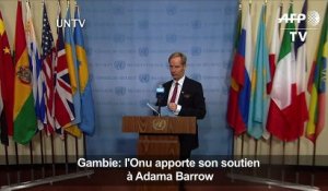 Gambie: l'Onu apporte son soutien à Adama Barrow