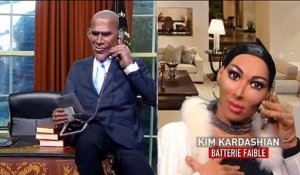 Les Guignols: La marionnette de Kim Kardashian fait ses adieux à Barack Obama, et la starlette n'est pas épargnée