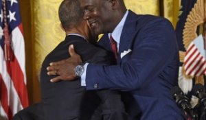 Barack Obama, en cinq rencontres avec des sportifs