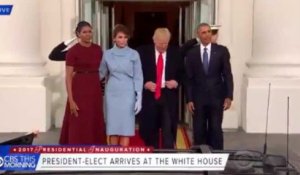 Barack Obama accueille Donald Trump à la Maison-Blanche