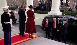 Etats-Unis : Barack Obama accueille Donald Trump à la Maison Blanche