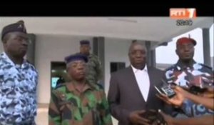 RTI-Plan de sécurisation d'Abidjan :  le ministre Paul Koffi KOFFI effectue une visite de terrain