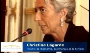 Discours de Mme Christine Lagarde (1/2)