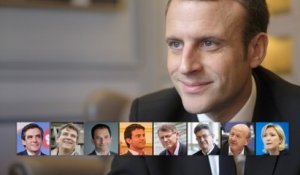 Emmanuel Macron par ses adversaires
