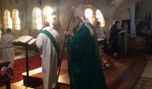 Messe de l'évêque Mgr Laurent Le Boulc'h