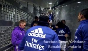 Ronaldo joue la comédie devant ses coéquipiers
