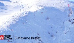 3rd place Maxime Buffet -  Ski men - Verbier Freeride Week 2* #2 2017