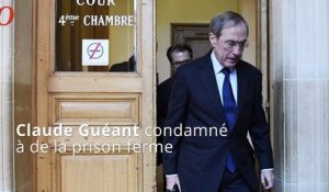 Claude Guéant condamné en appel à 2 ans de prison, dont un ferme