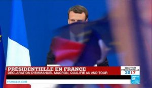Présidentielle : le discours d'Emmanuel Macron