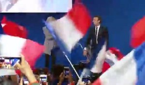 Le discours d'Emmanuel Macron après les résultats du 1er tour