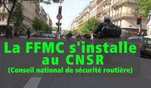 La FFMC s'installe au CNSR