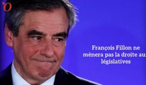 François Fillon se retire de la bataille des législatives