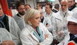 Election présidentielle : Marine Le Pen se fait huer à Rungis !