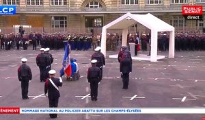 Hommage national au policier tué sur les Champs-Elysées - Evénement (25/04/2017)