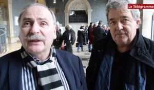 Portique de St-Allouestre. 682.000 euros réclamés aux trois manifestants